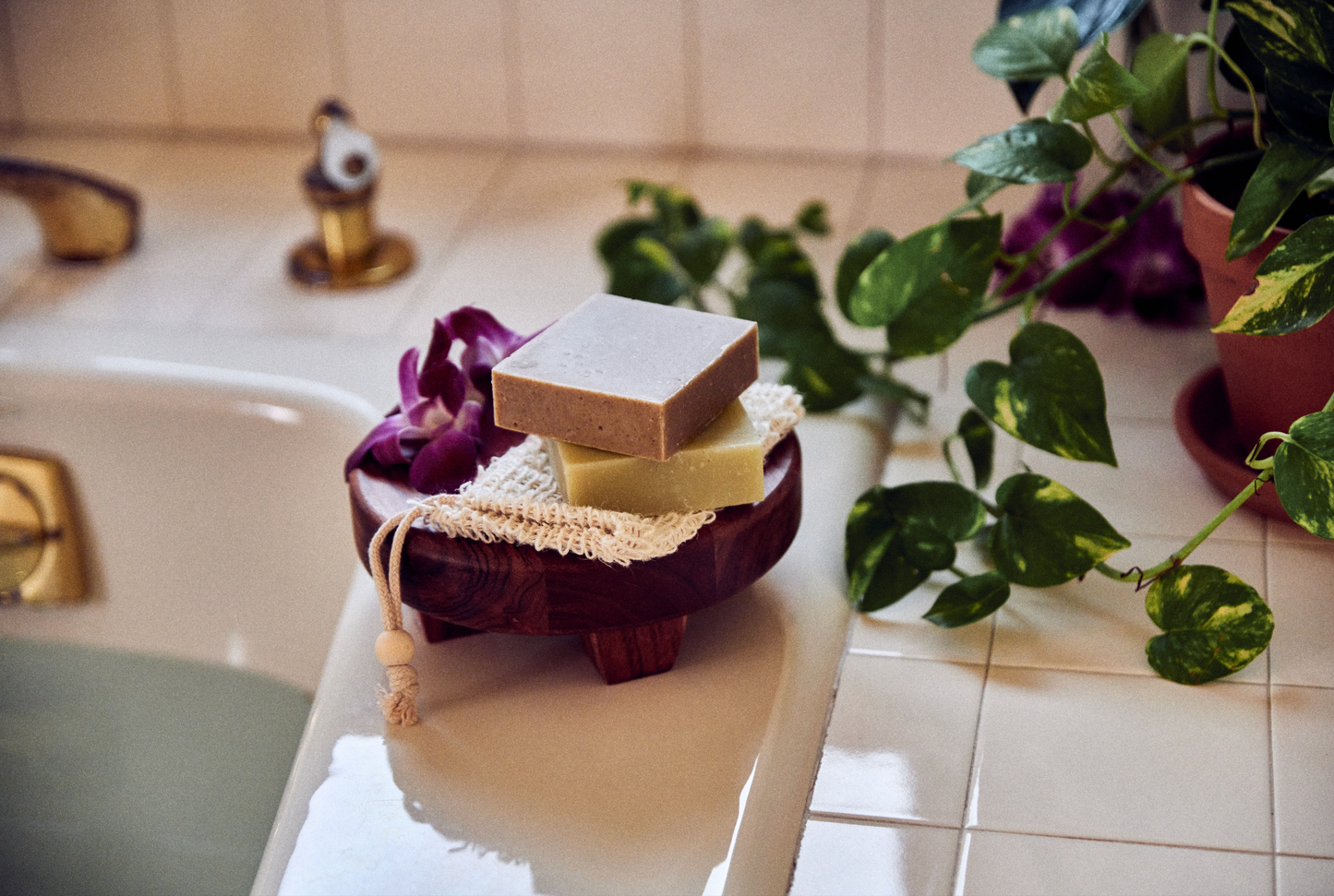 Cotton Soap Saver Bag