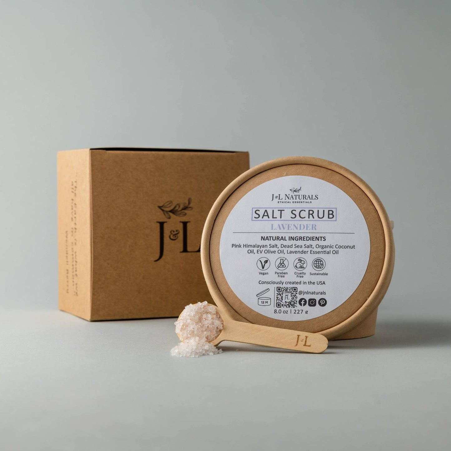 Salt Scrub: 4 oz / Lavender