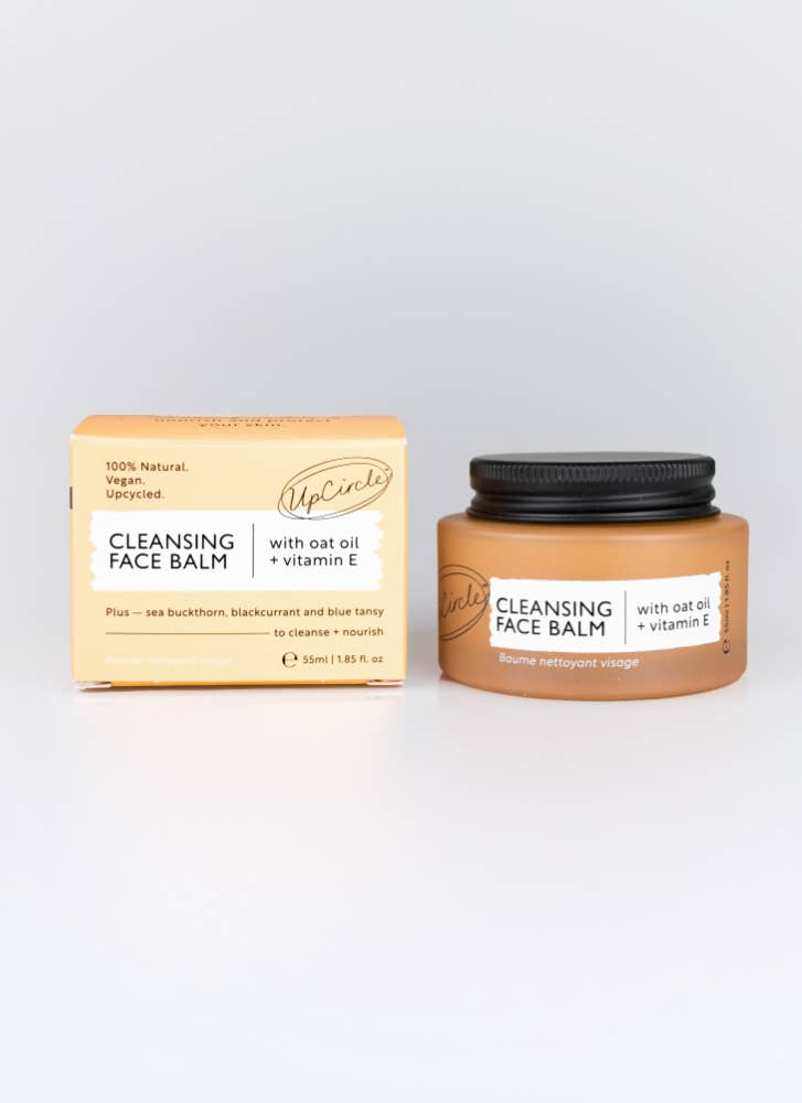 Natural Cleansing Balm makeup remover with Oat + Vitamin E