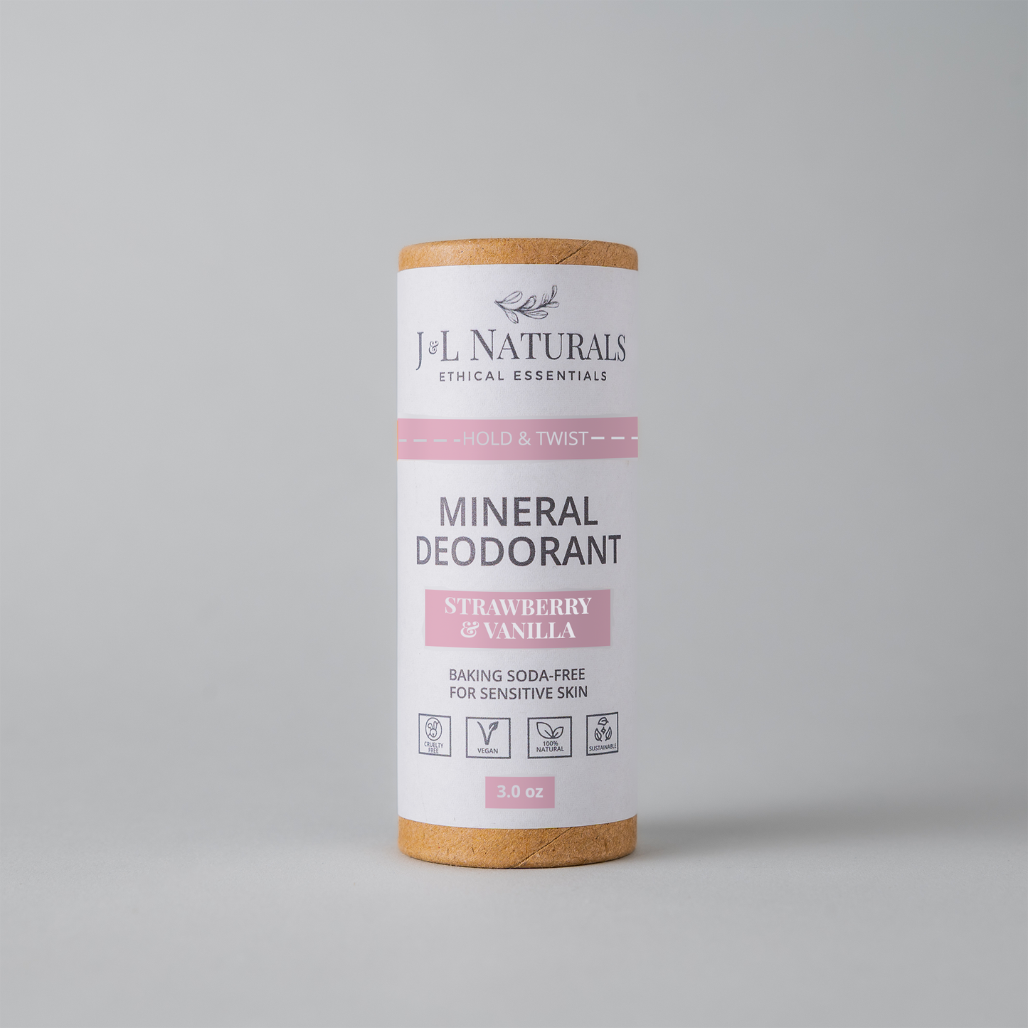 Mineral Deodorant (Baking-Soda Free): Lemongrass & Clove