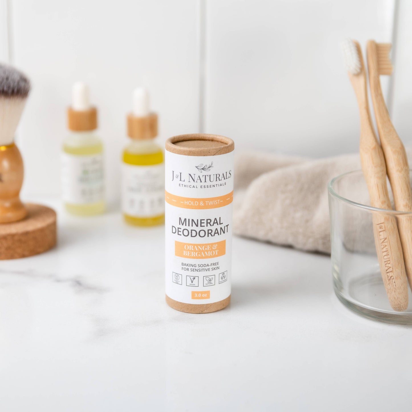 Mineral Deodorant (Baking-Soda Free): Lemongrass & Clove