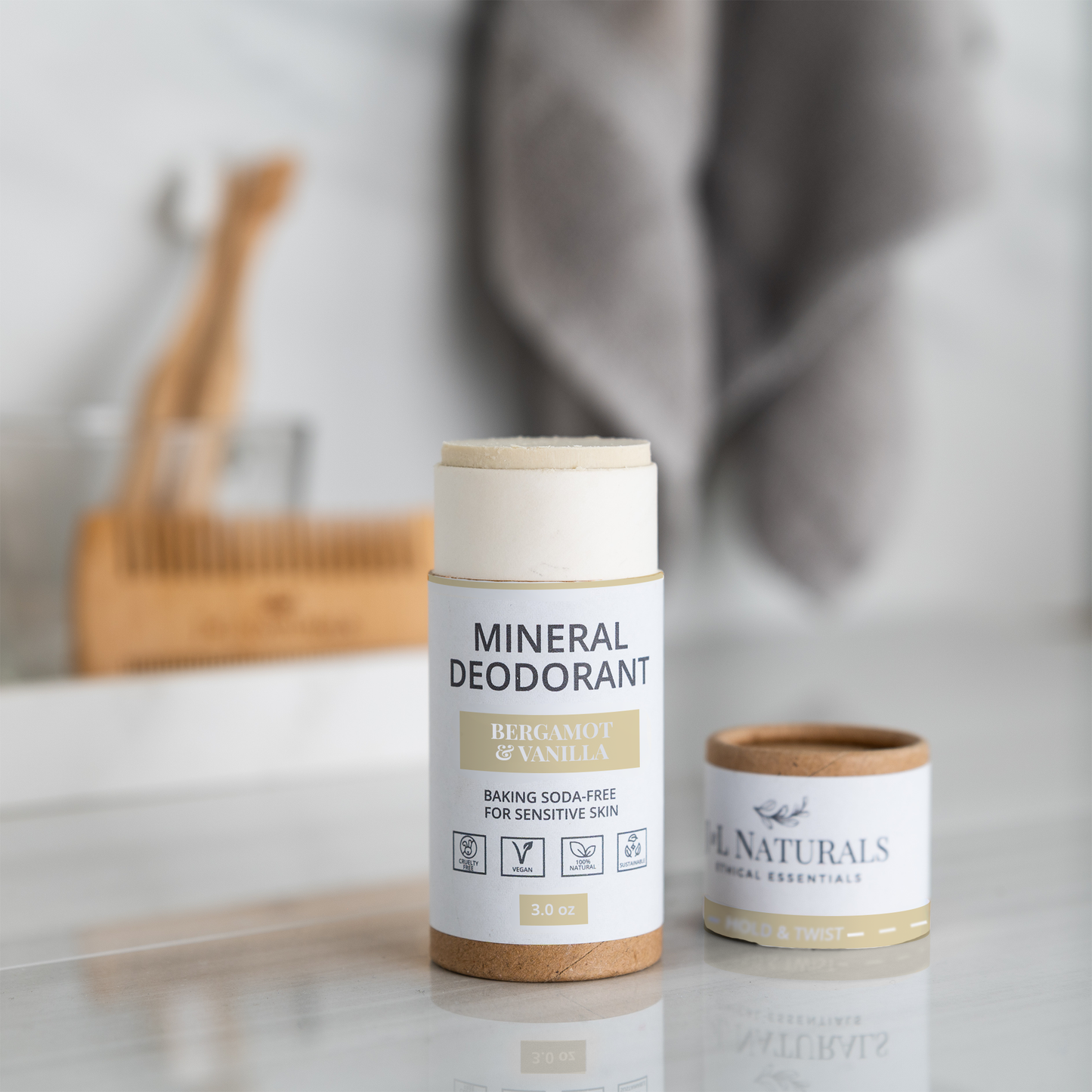 Mineral Deodorant (Baking-Soda Free): Lemongrass & Clove