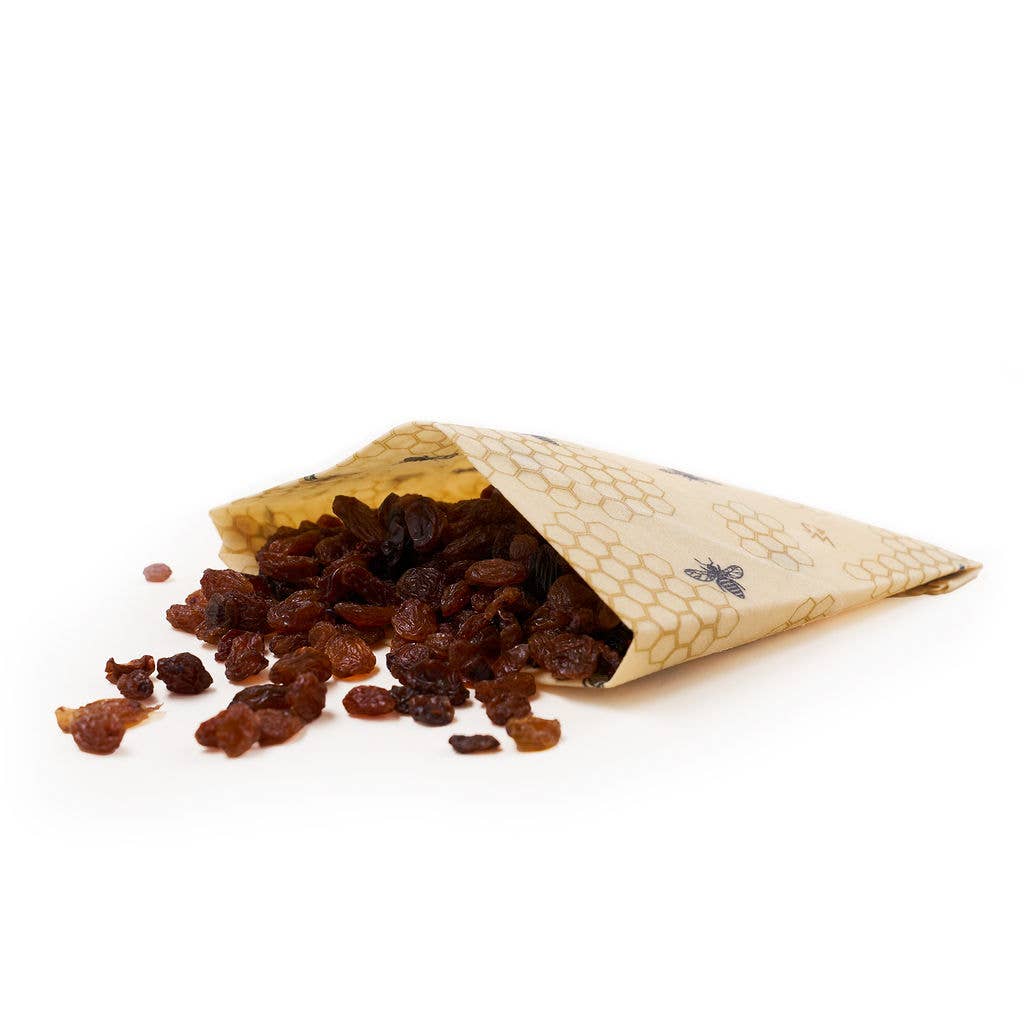 Beeswax Food Wraps - Honeycomb Pattern - 3 Pack