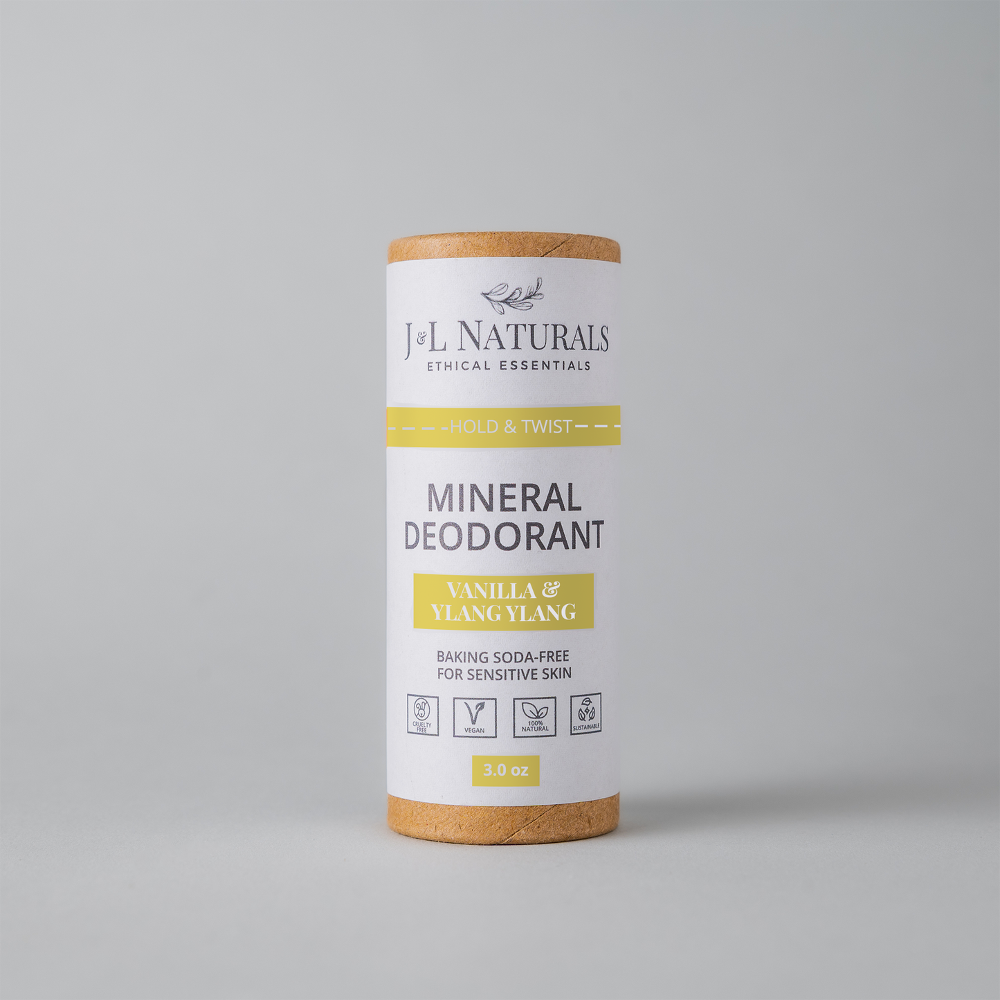 Mineral Deodorant (Baking-Soda Free): Lemongrass & Clove