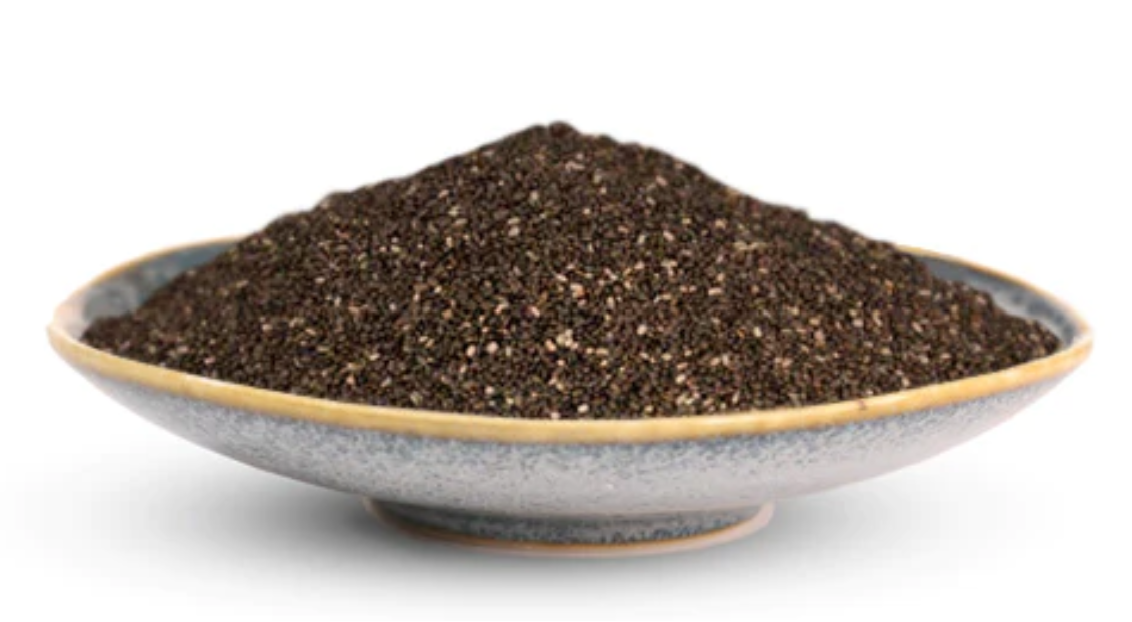 Chia Seed, Black - Priced Per Ounce