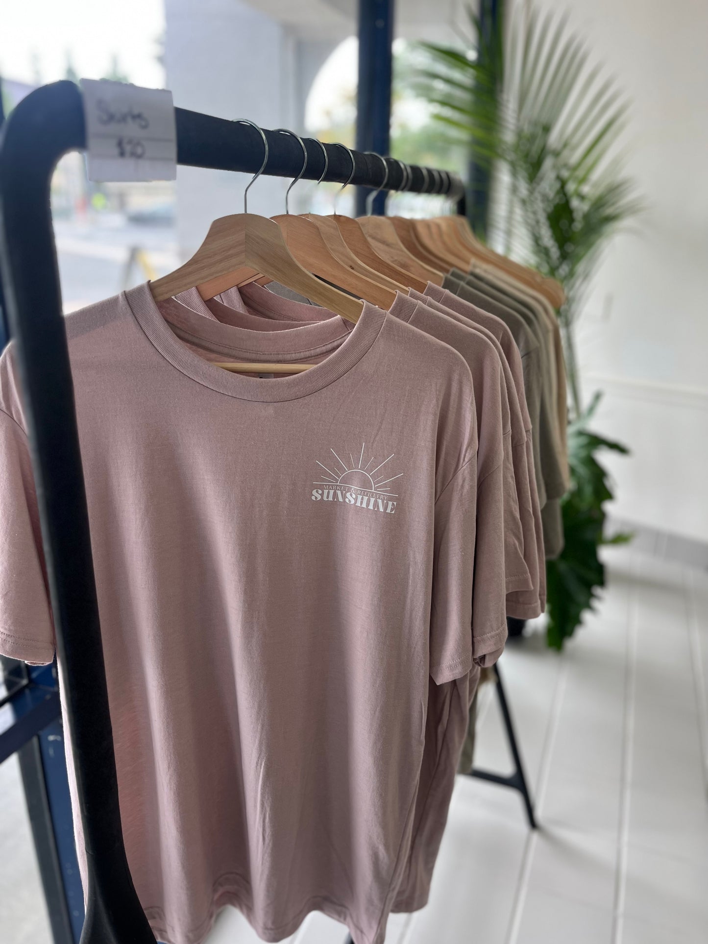 Sunshine Market Shirt - Blush