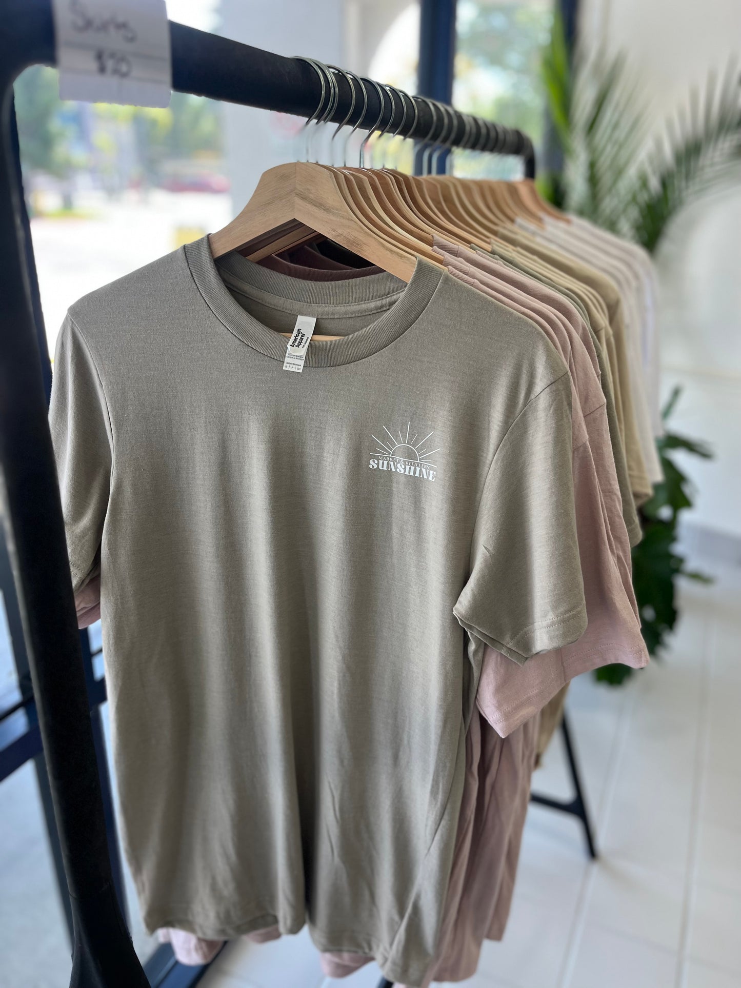 Sunshine Market Shirt - Heather Grey