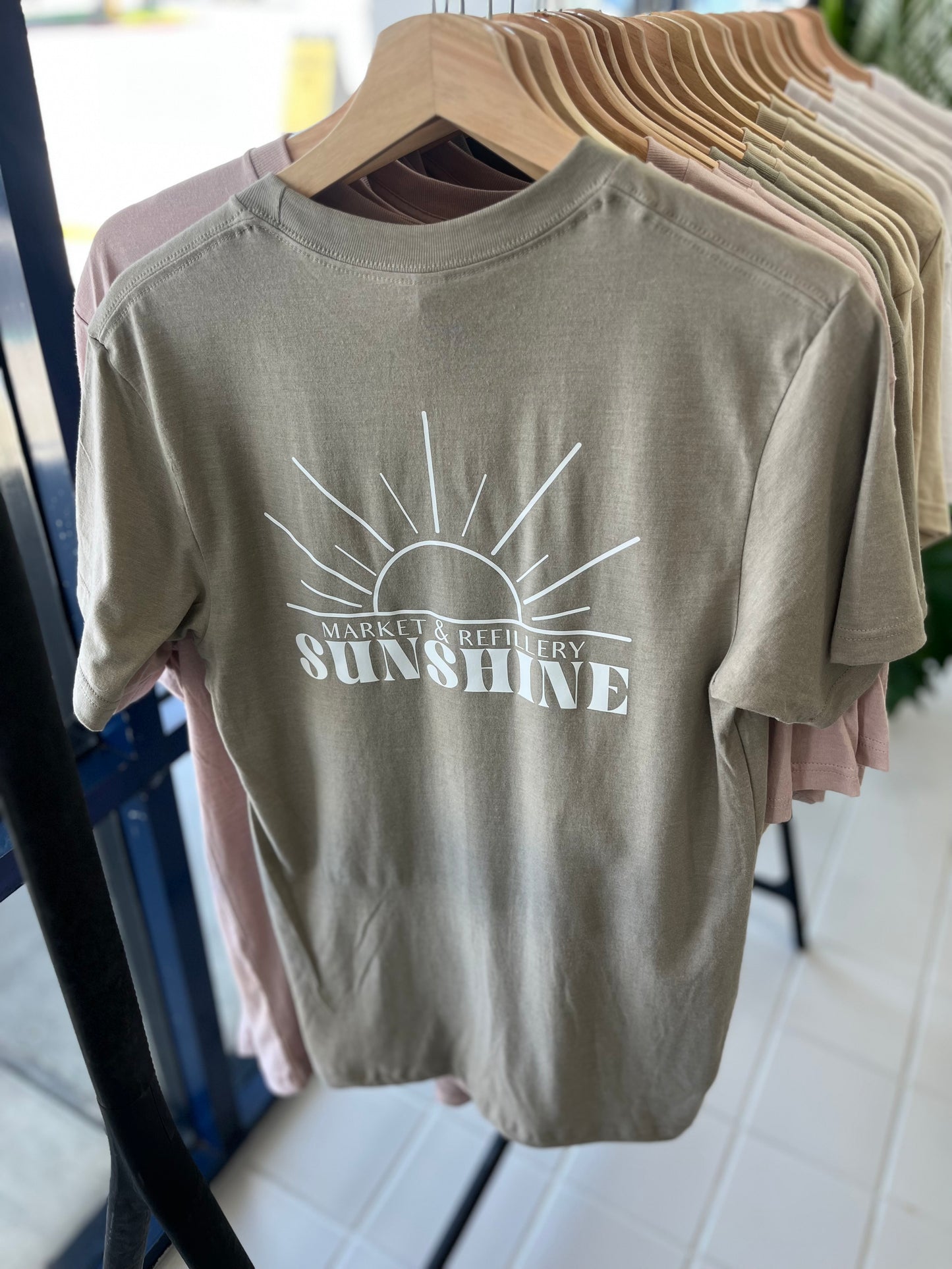 Sunshine Market Shirt - Heather Grey
