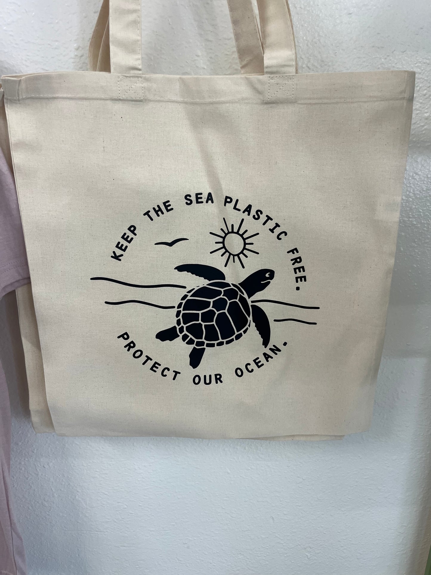 Natural Cotton Canvas Basic Tote Bags