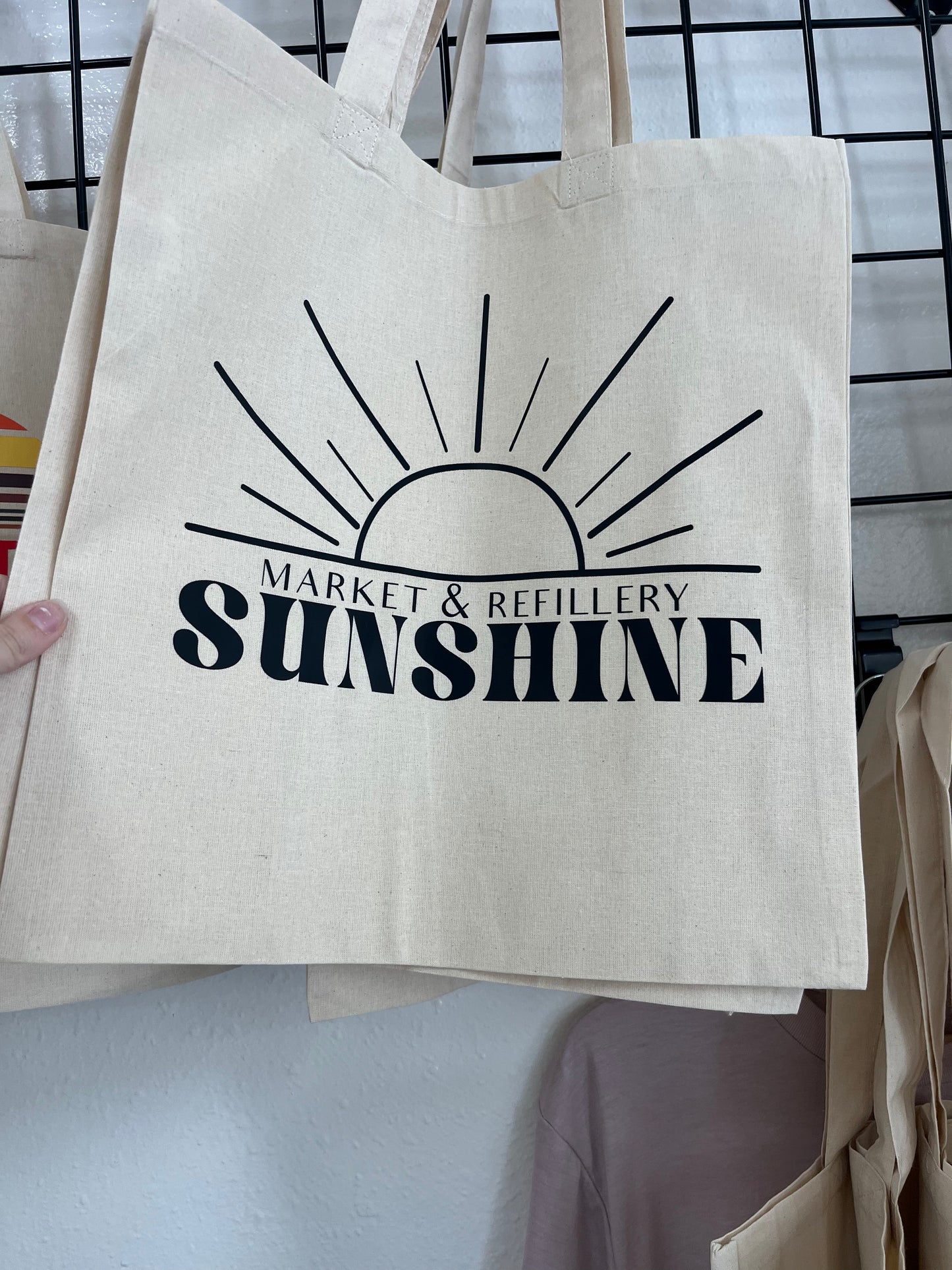 Natural Cotton Canvas Basic Tote Bags