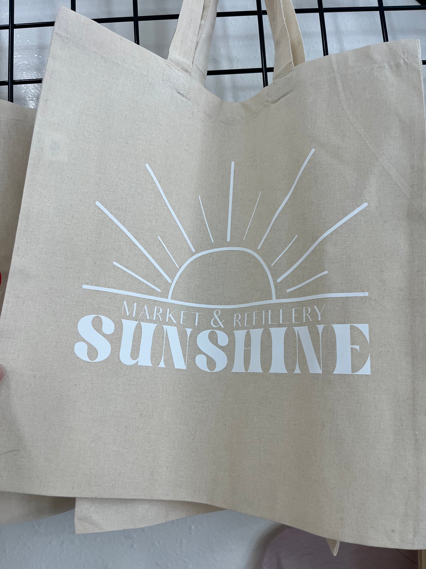 Natural Cotton Canvas Basic Tote Bags