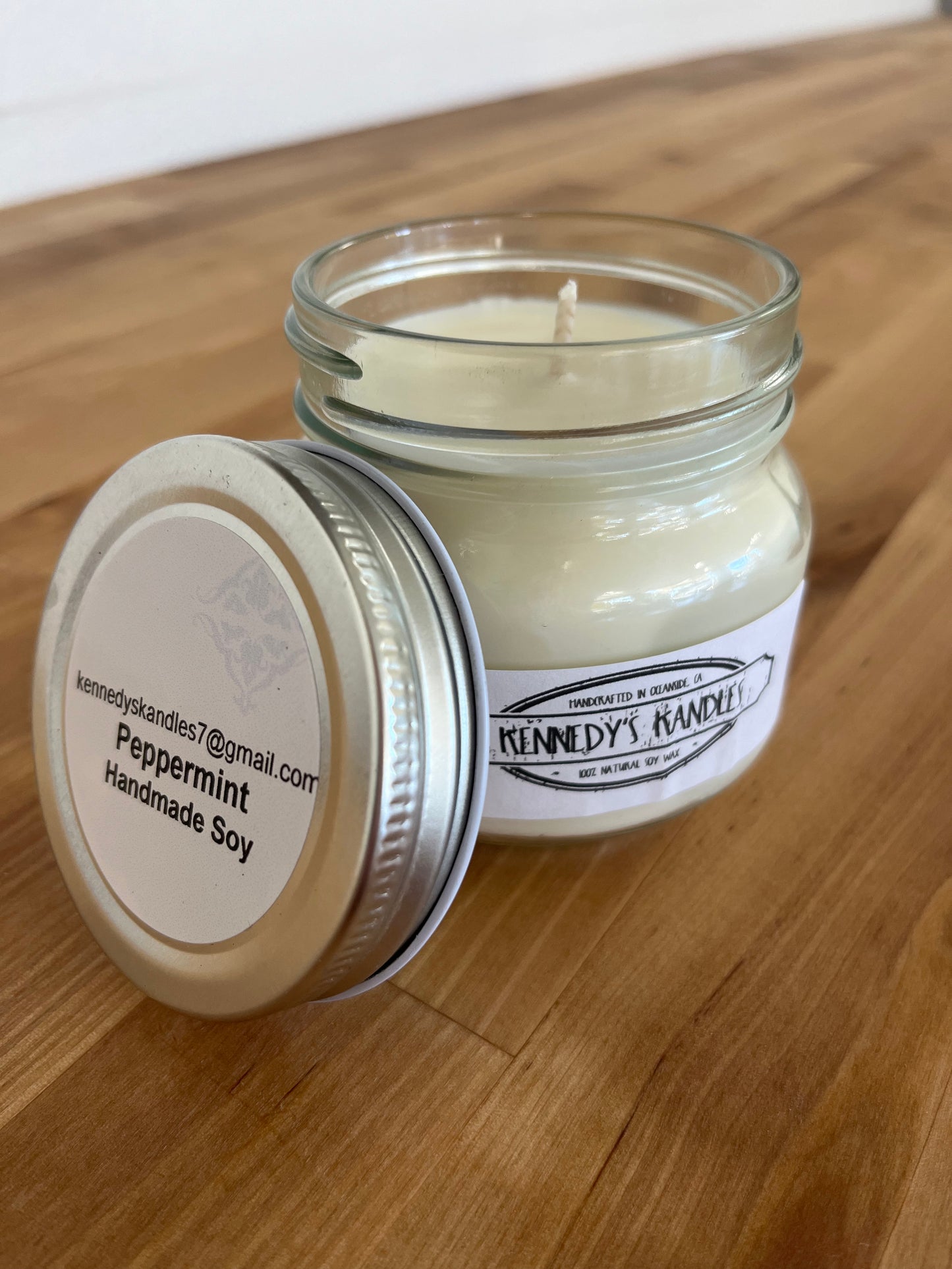 100% Natural Soy Wax Candle