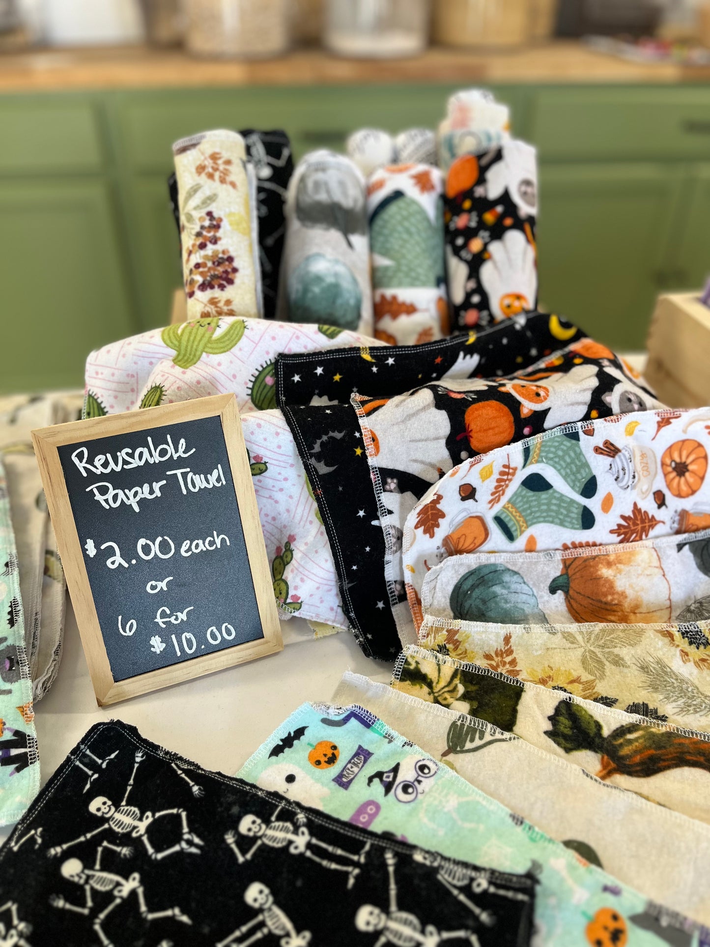 Reusable Paper Towels
