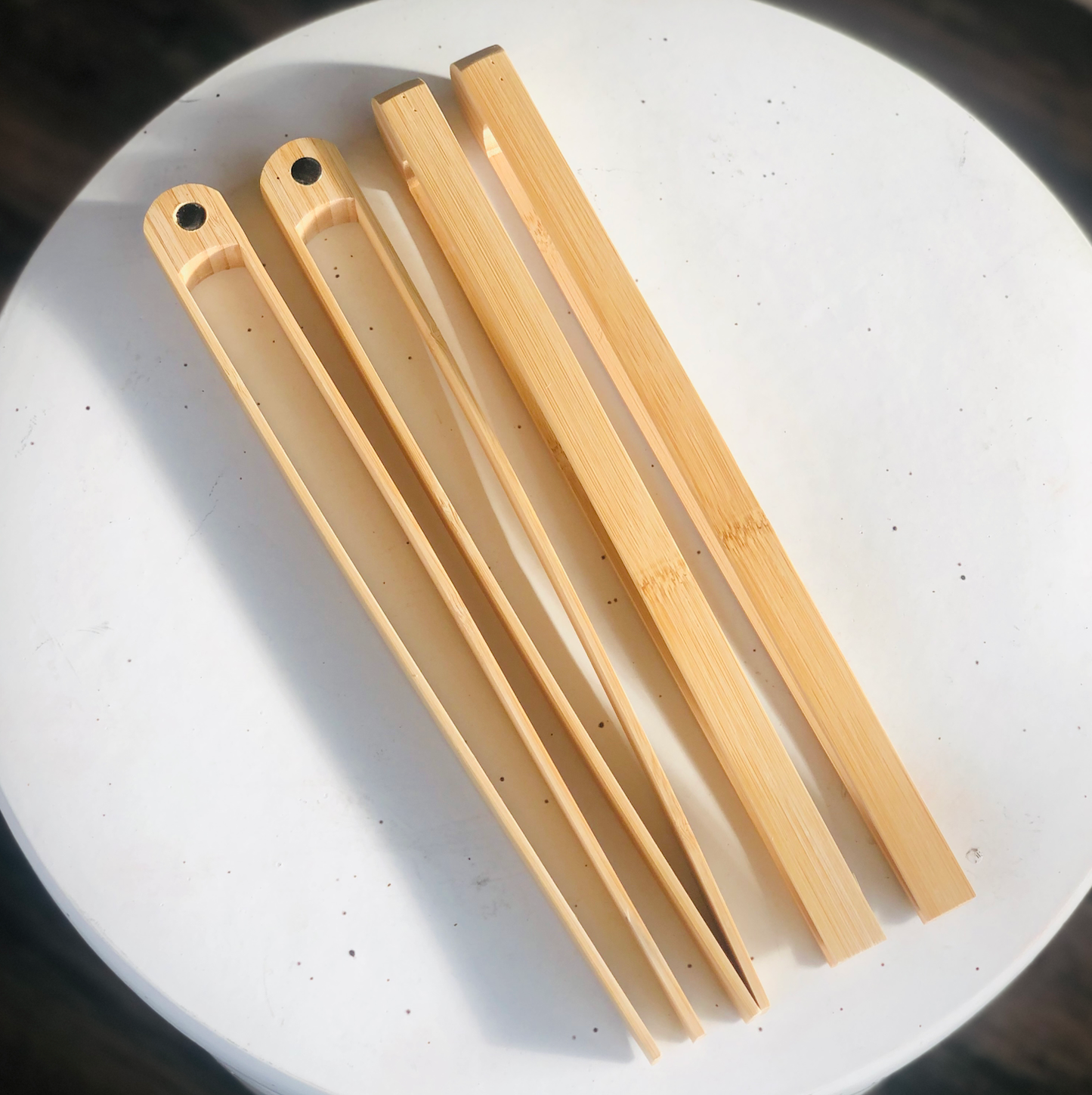 Sustainable Bamboo Tong - Package Free: 8 Inch