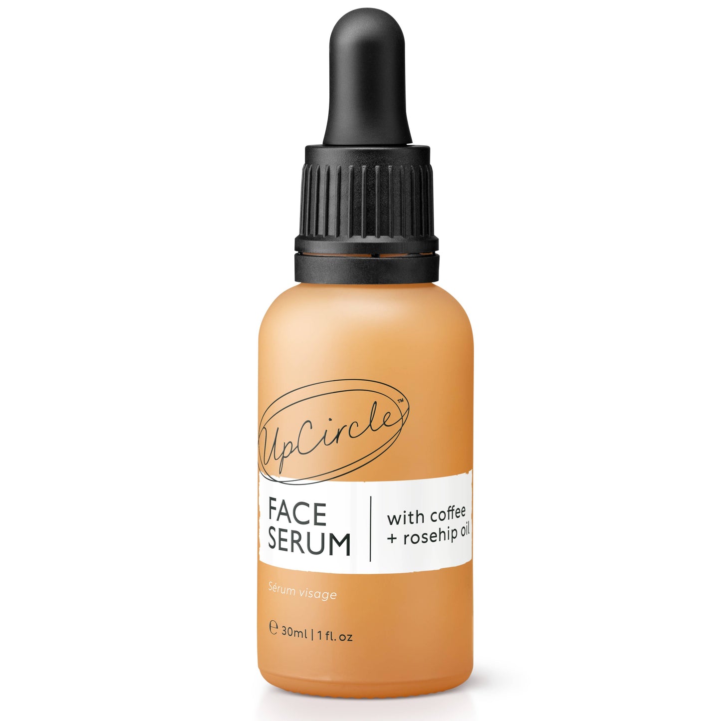 Collagen Boosting Facial Oil - Serum with Coffee + Rosehip: Pipette