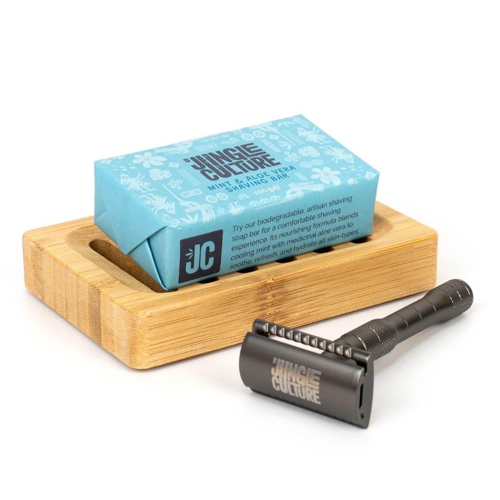 Shaving Soap Bar - Zero Waste Solid Shaving Cream, Gel, Foam