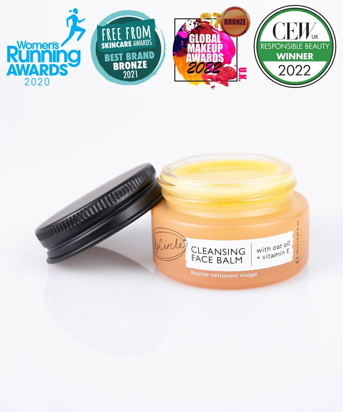 Cleansing Face Balm with Oat Oil + Vitamin E - Travel Size