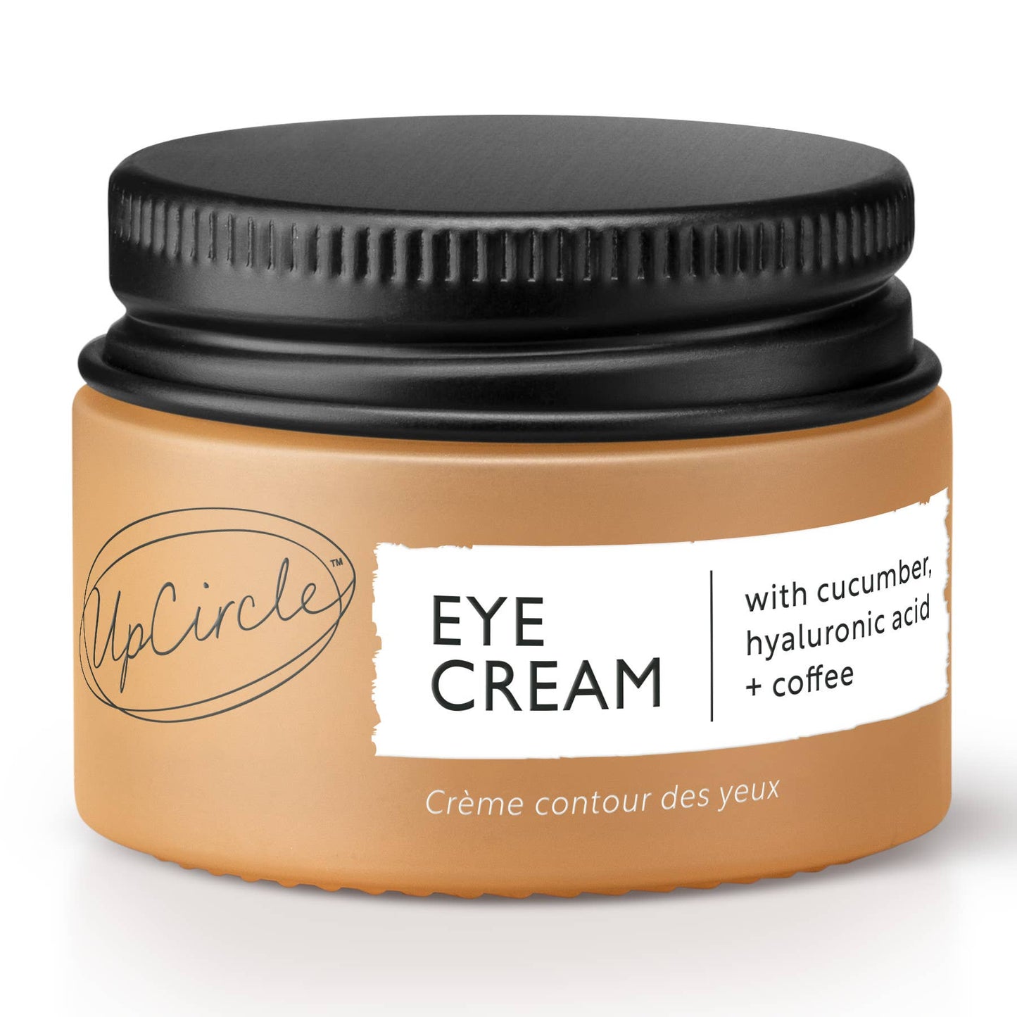 Eco Vegan Eye Cream with Cucumber, Hyaluronic Acid + Coffee