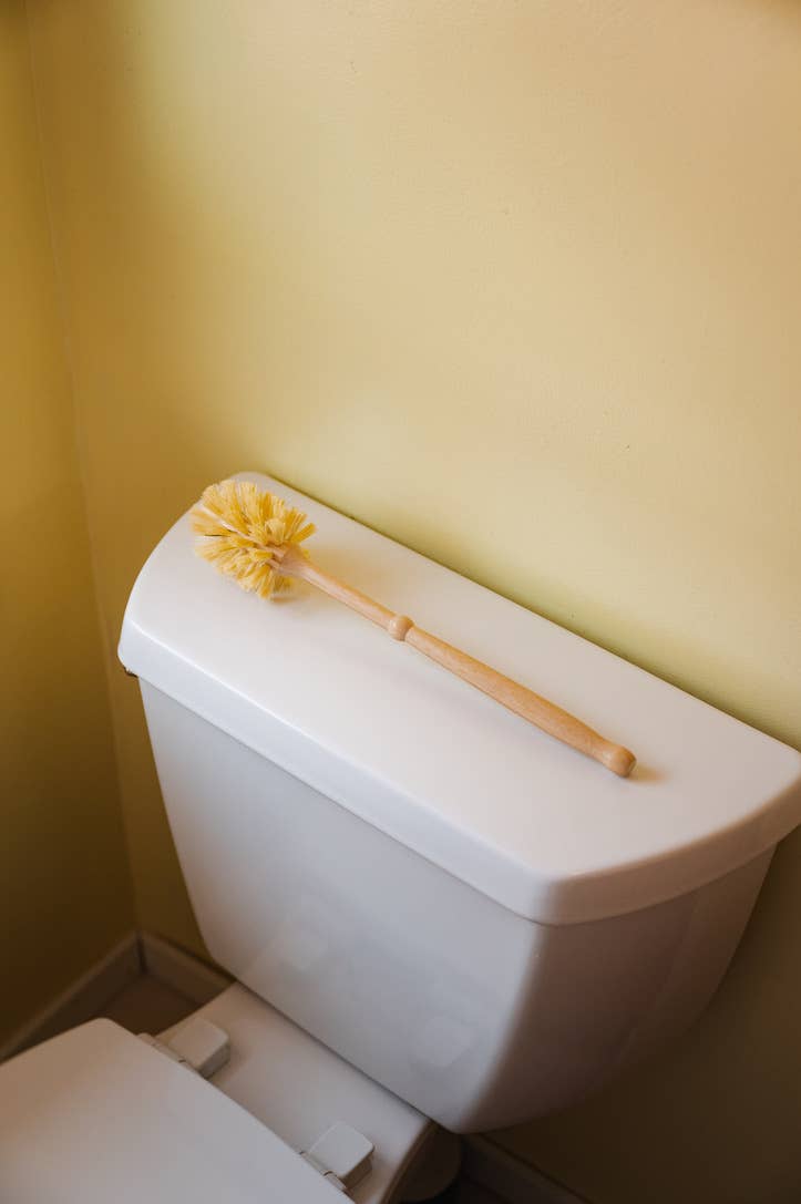 Bamboo Toilet Brush | Sisal Bristles: Brush Only