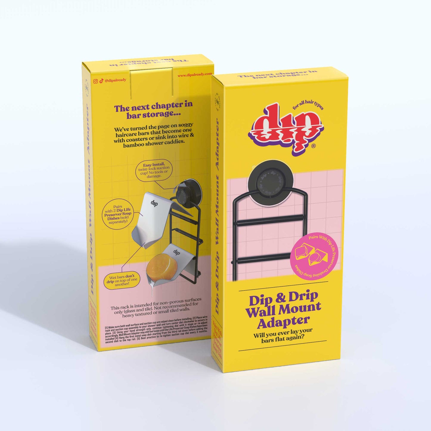 Dip & Drip Bundle (adapter and 2 dip trays)