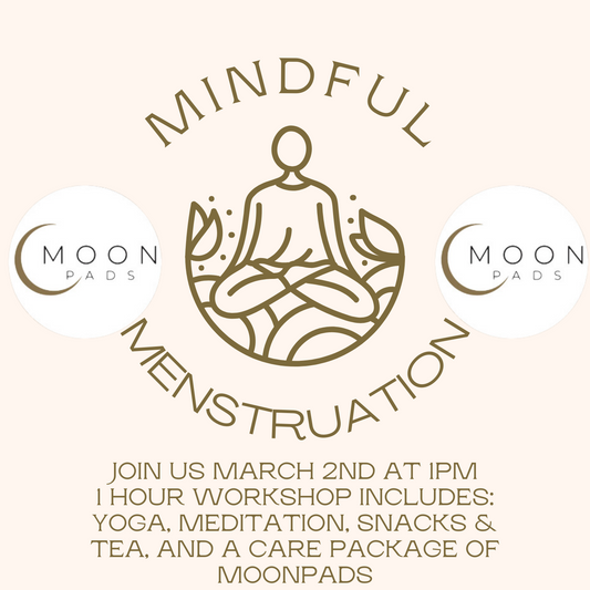 Mindful Menstruation Event Ticket - March 2nd 1:00pm - 2:00pm