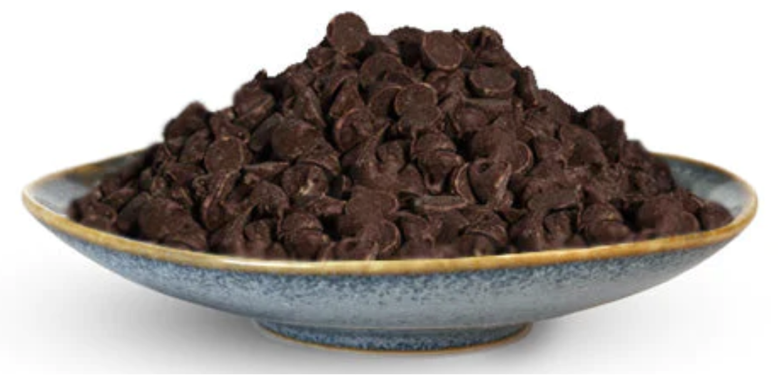 Chocolate Chips, Dark, 1000ct, Ethically Traded - Priced Per Ounce