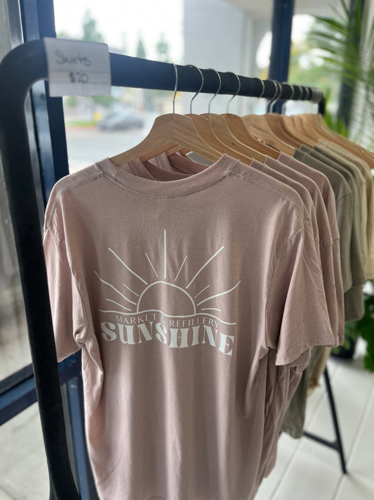 Sunshine Market Shirt - Blush