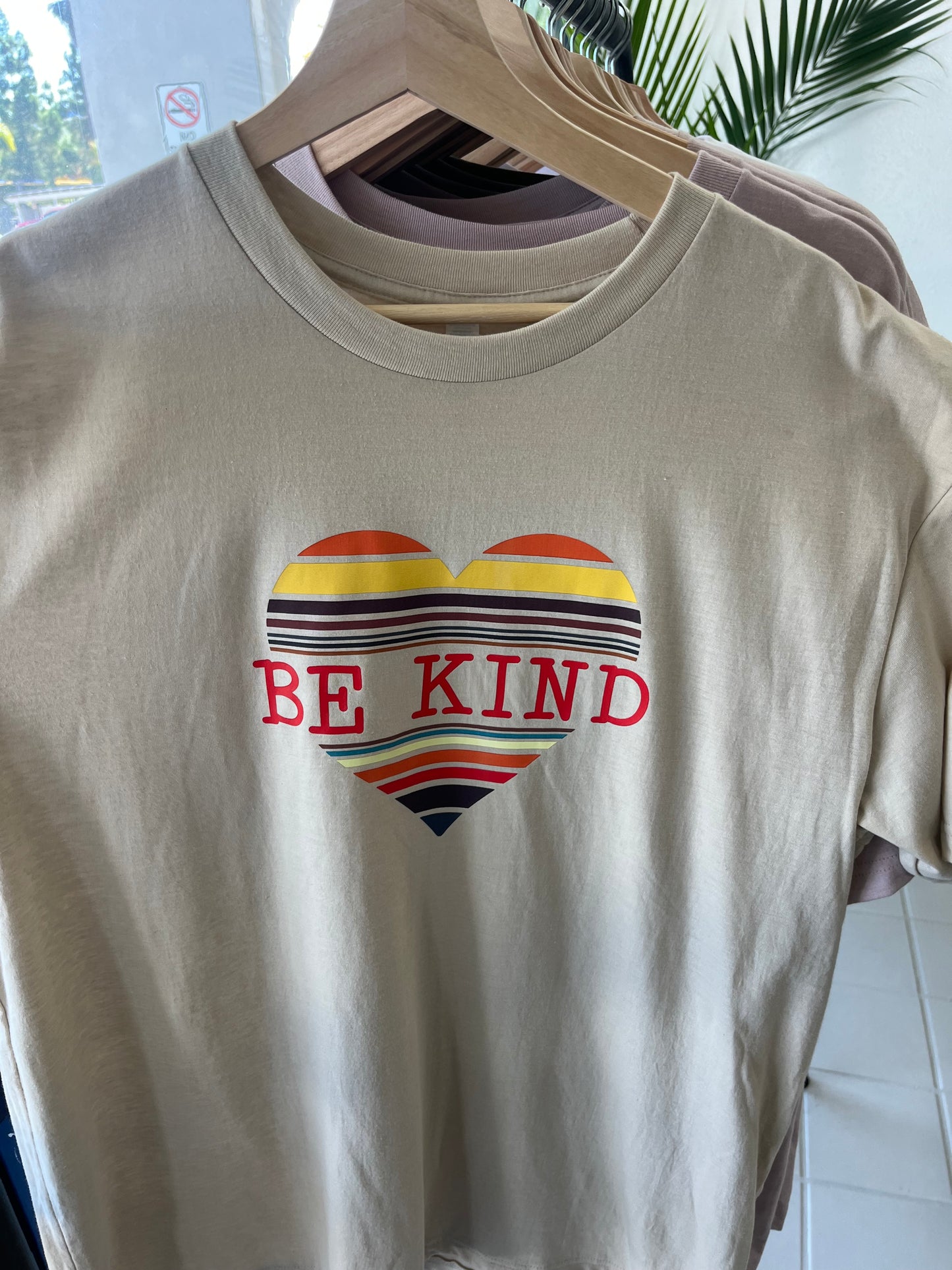 Sunshine Market Shirt - Be Kind -  Natual