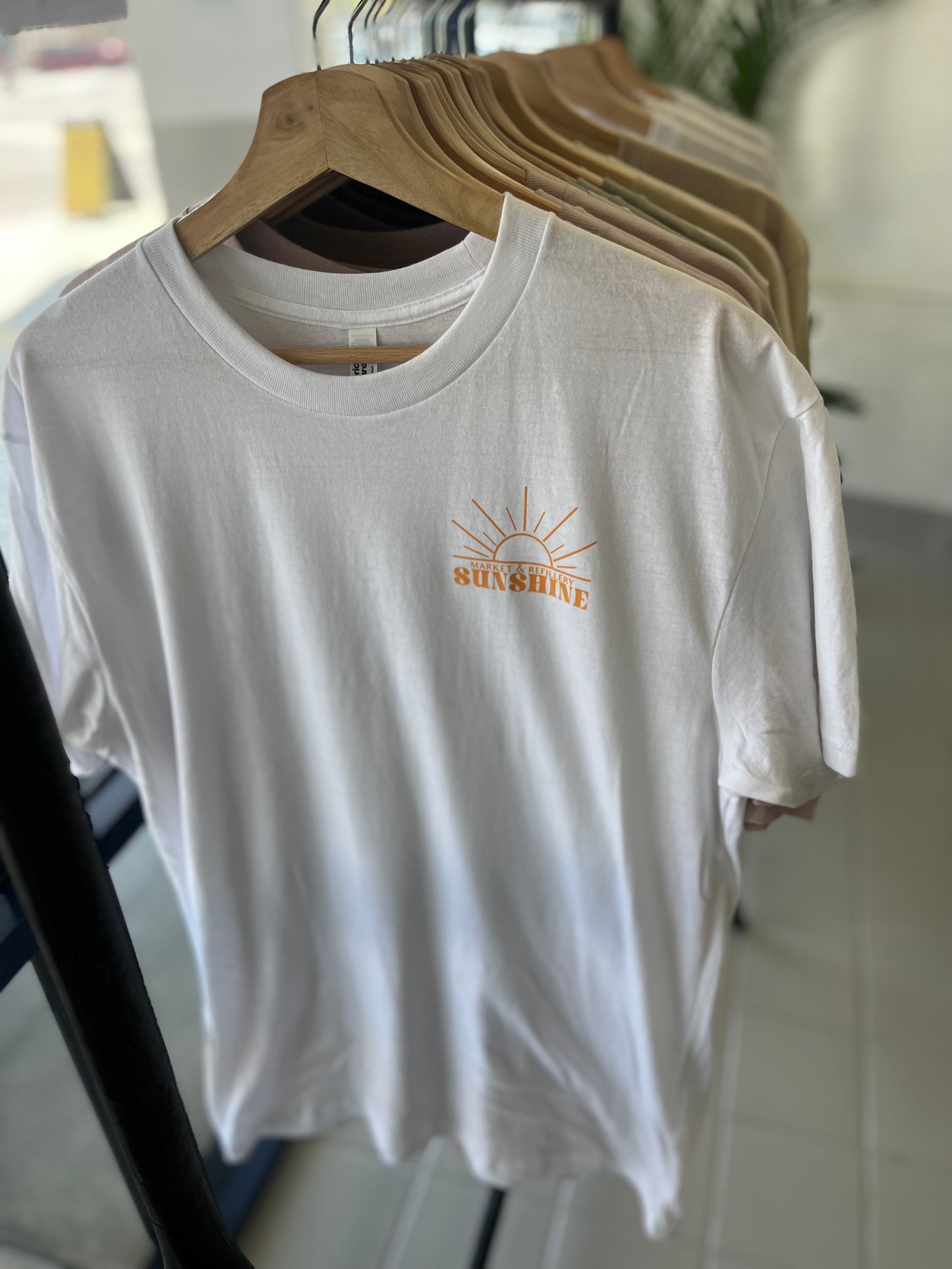 Sunshine Market Shirt - White
