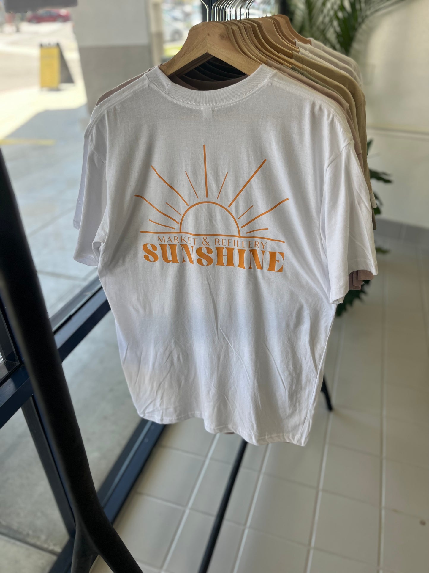 Sunshine Market Shirt - White