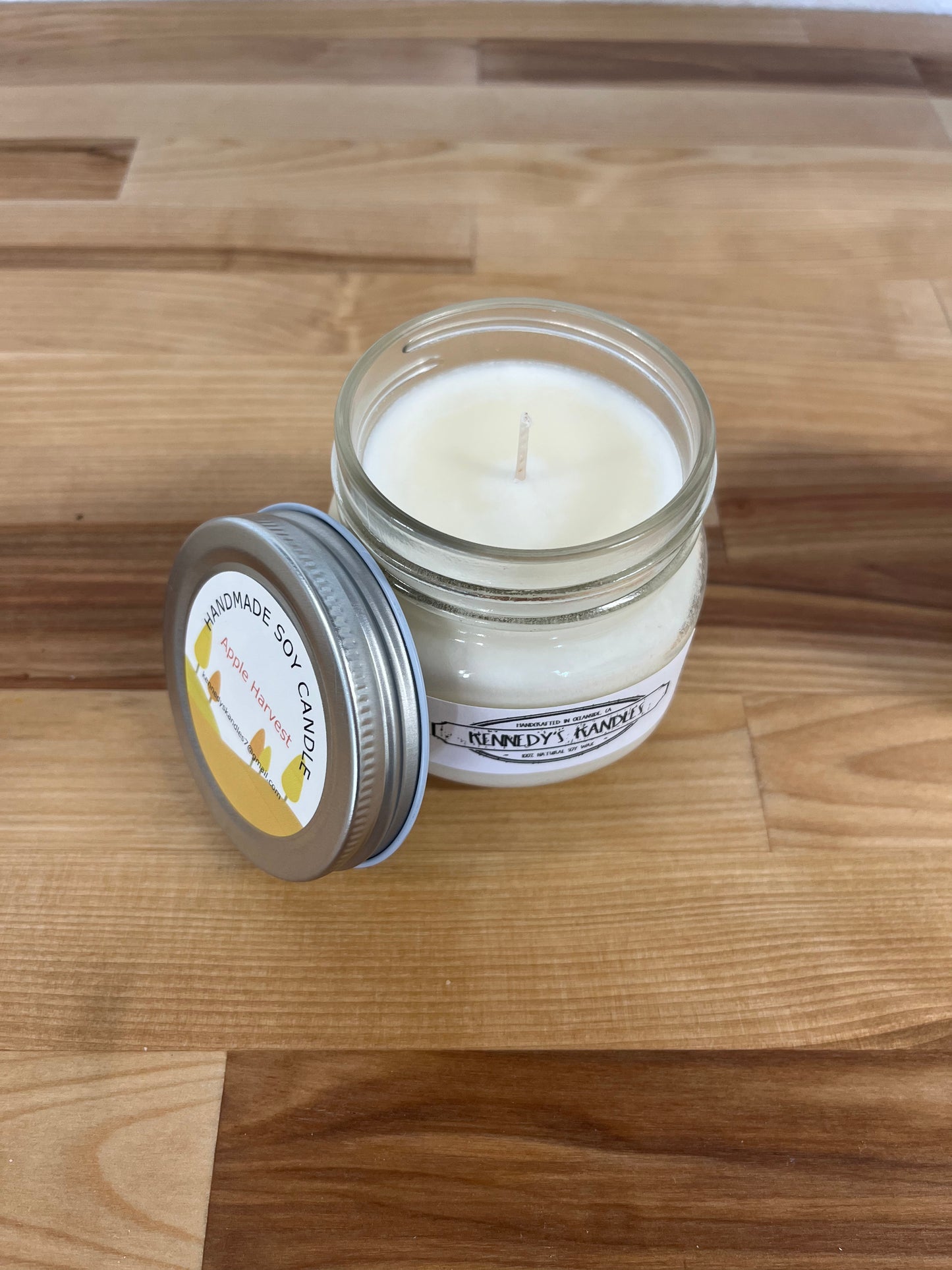 100% Natural Soy Wax Candle