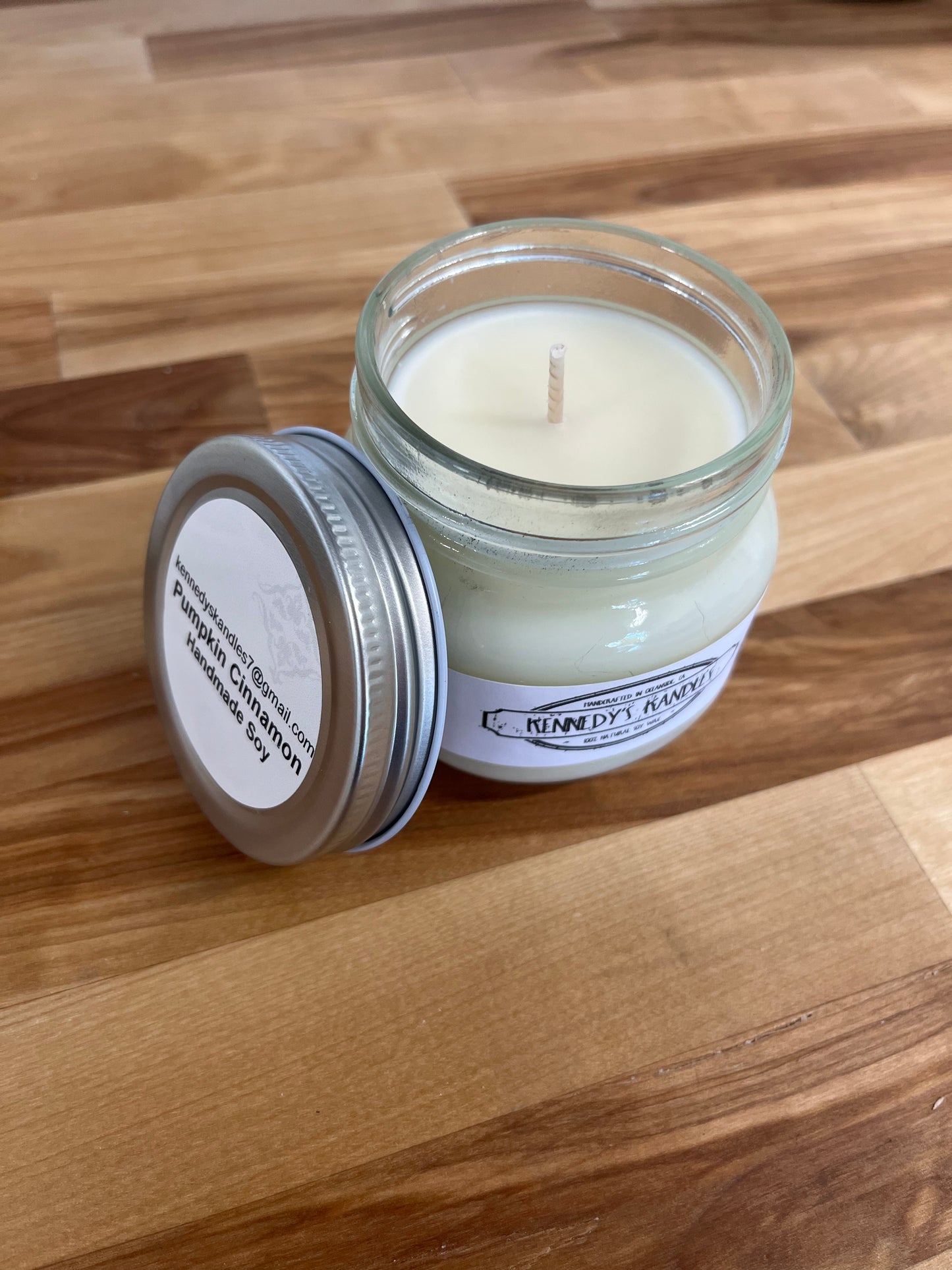 100% Natural Soy Wax Candle