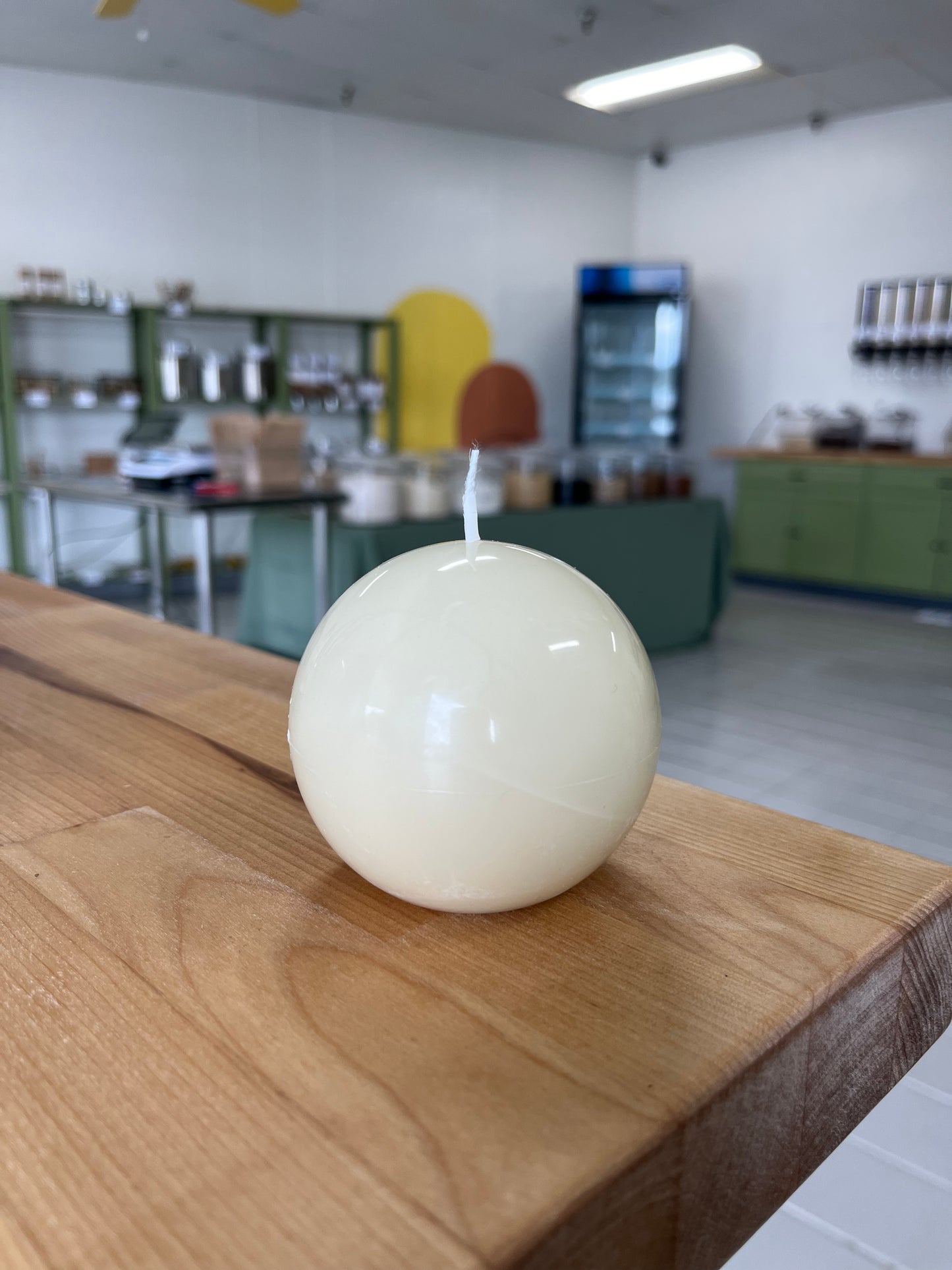 Sphere Candle - 100% Beeswax Candle