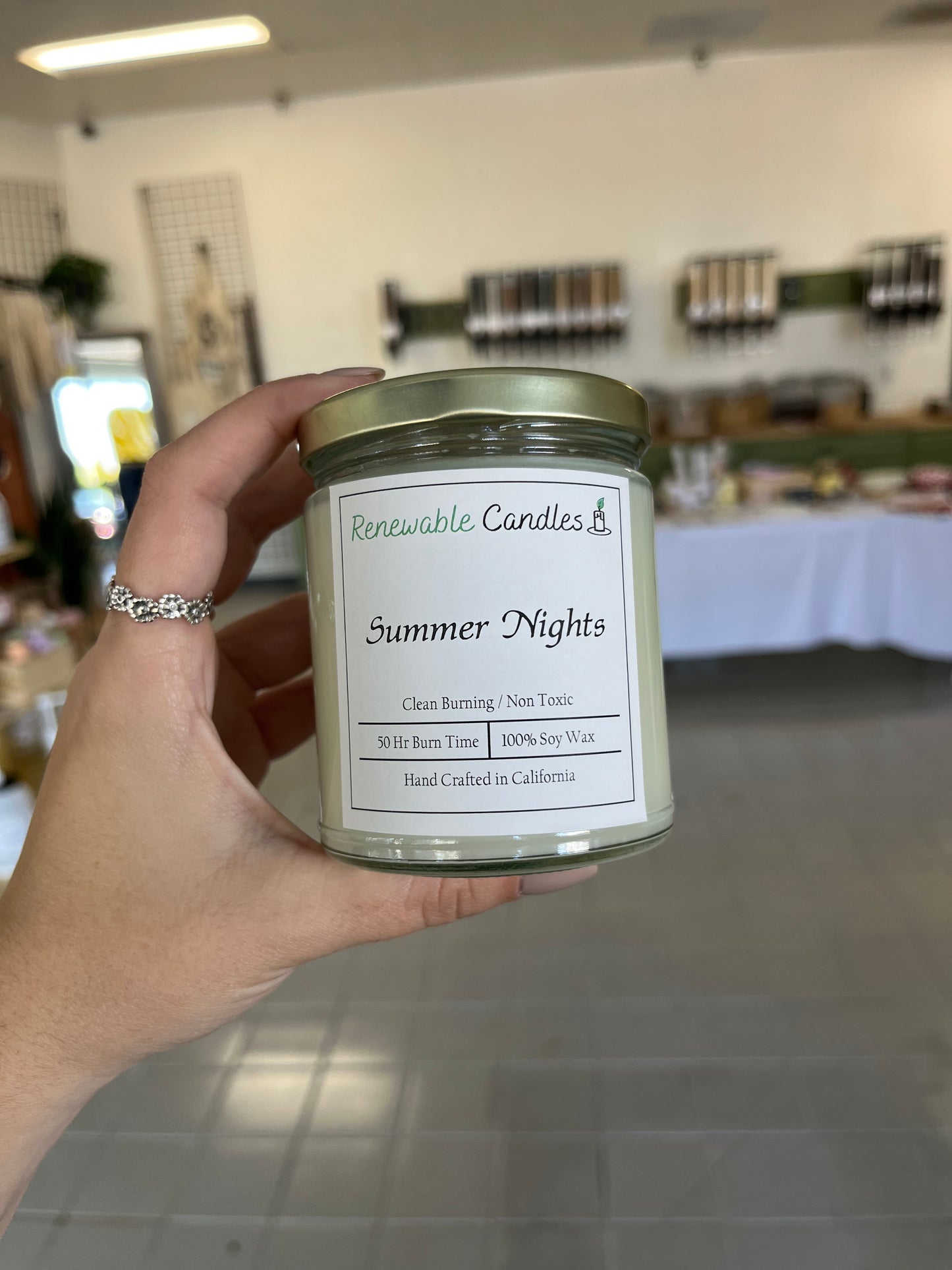 100% Soy Wax Candles