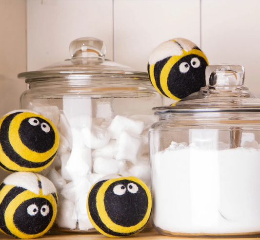 Single Eco Dryer Balls - Busy Bees