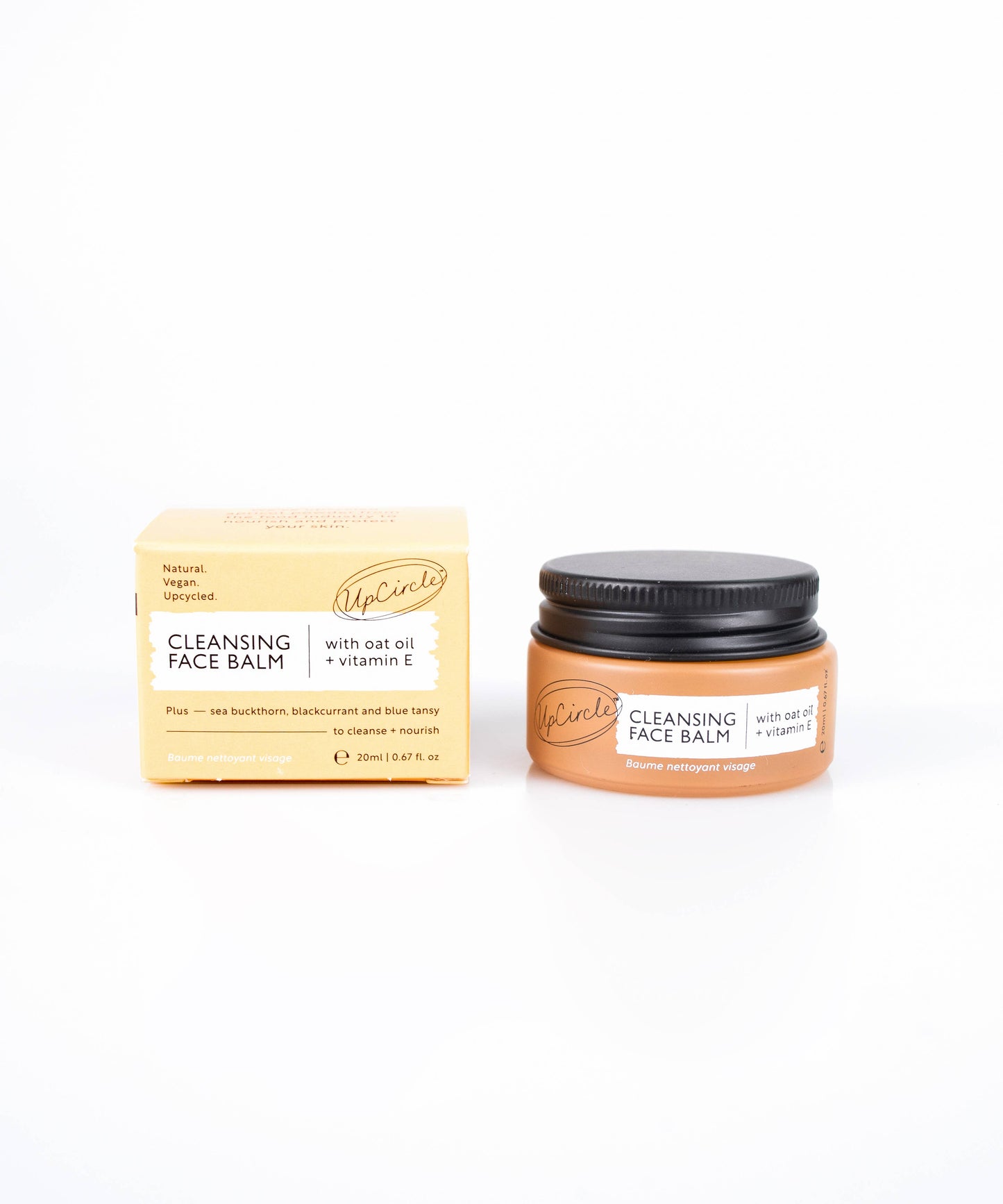 Cleansing Face Balm with Oat Oil + Vitamin E - Travel Size