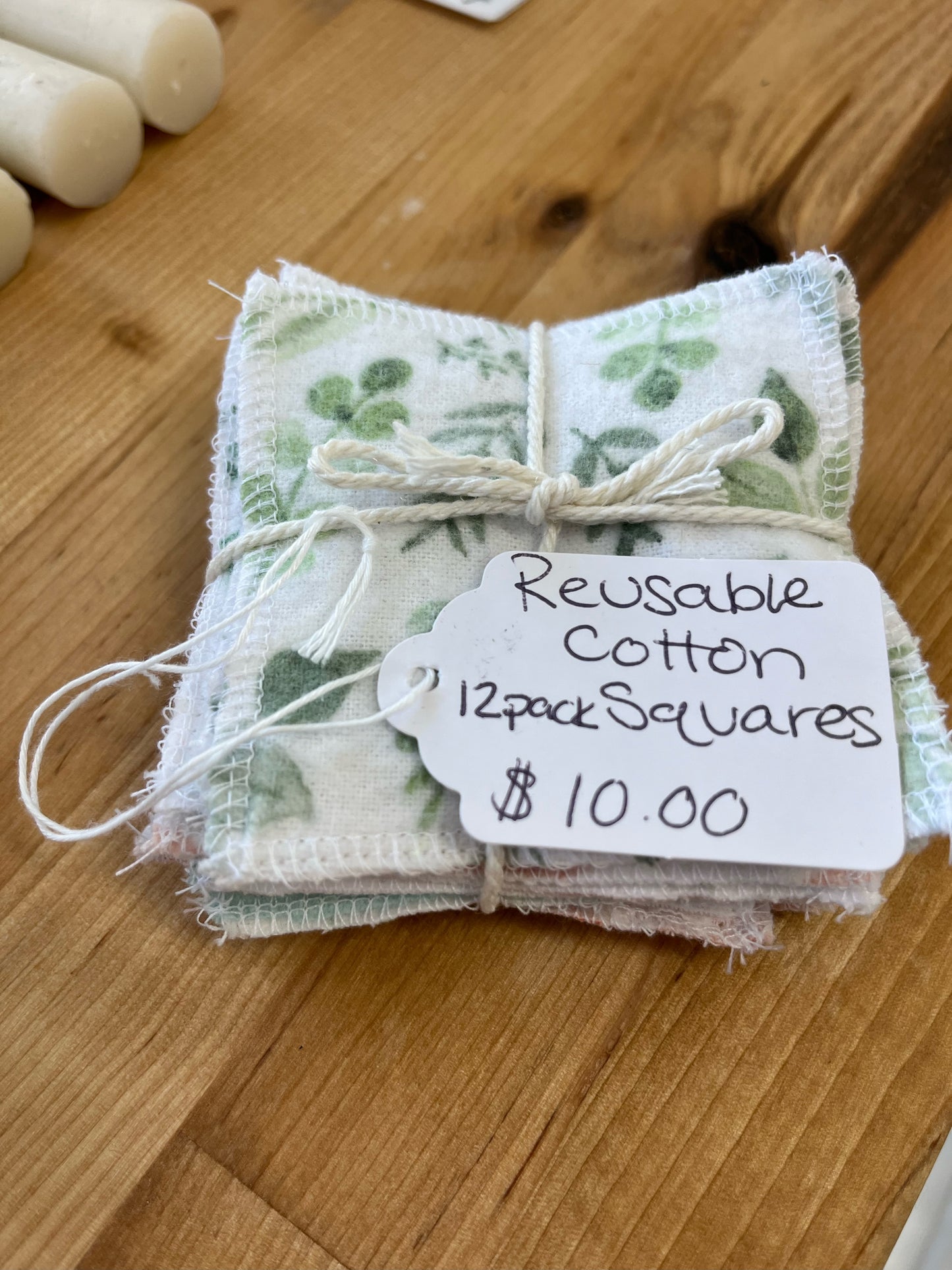 Reusable Cotton Facial Squares