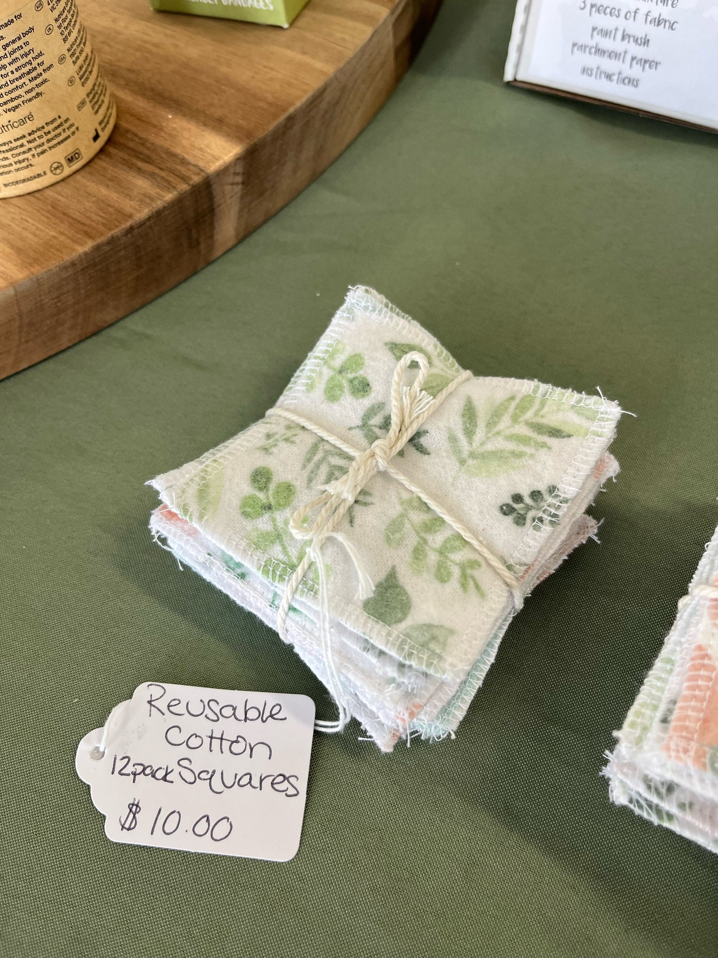 Reusable Cotton Facial Squares