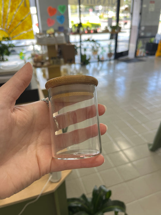 Glass 4oz Spice Jar