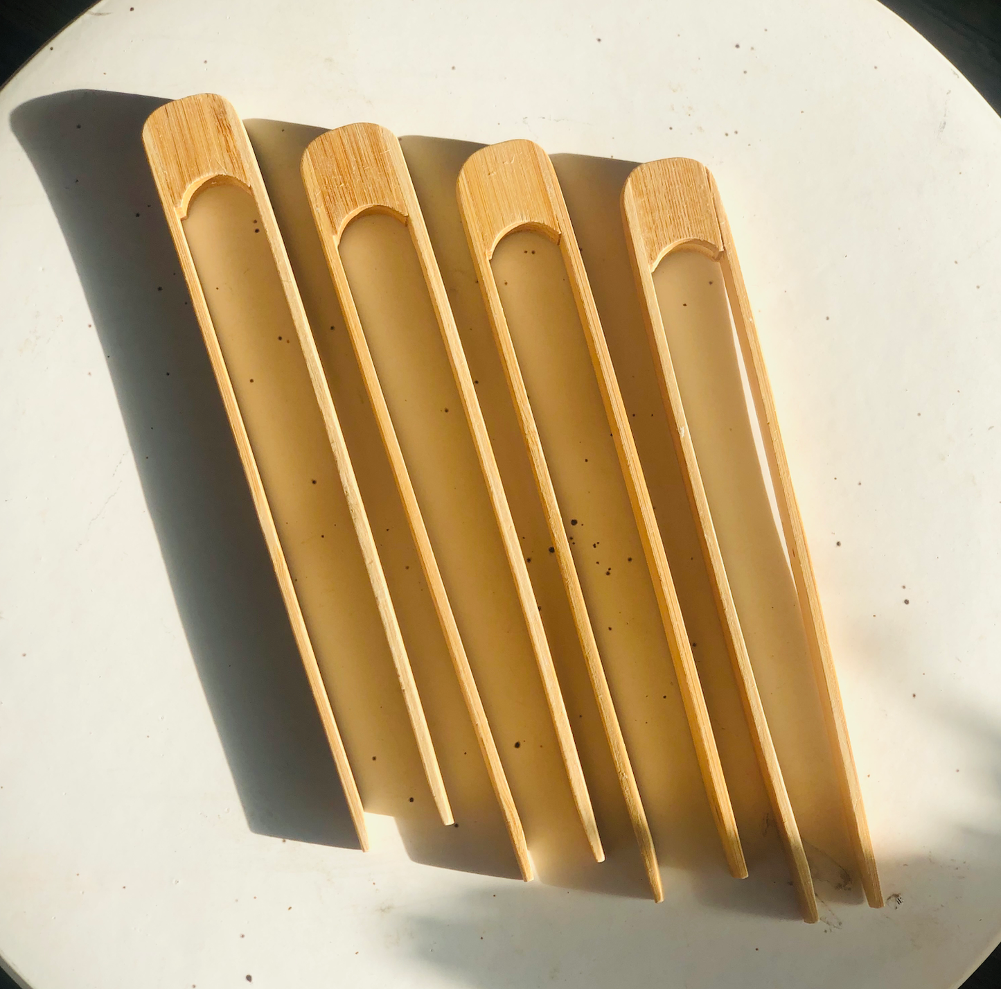 Sustainable Bamboo Tong - Package Free: 8 Inch