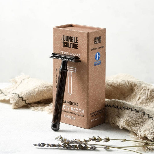 Bamboo Safety Razor - Unisex Eco-Friendly Razors, Zero Waste