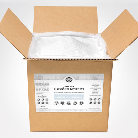 Powder Dishwasher Detergent | Non-Toxic & Microplastic Free - Priced Per Ounce