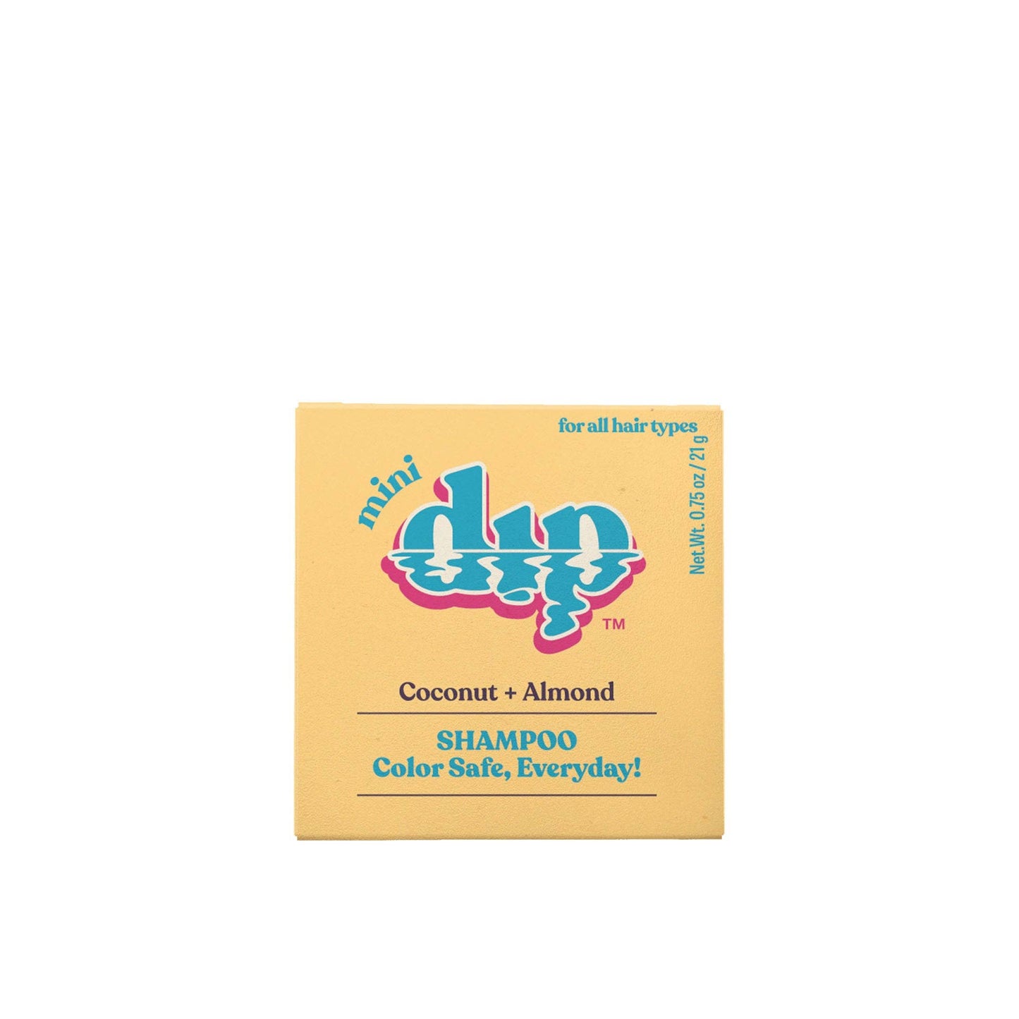 Mini Dip Color Safe Shampoo Bar for Every Day - Coconut & Al