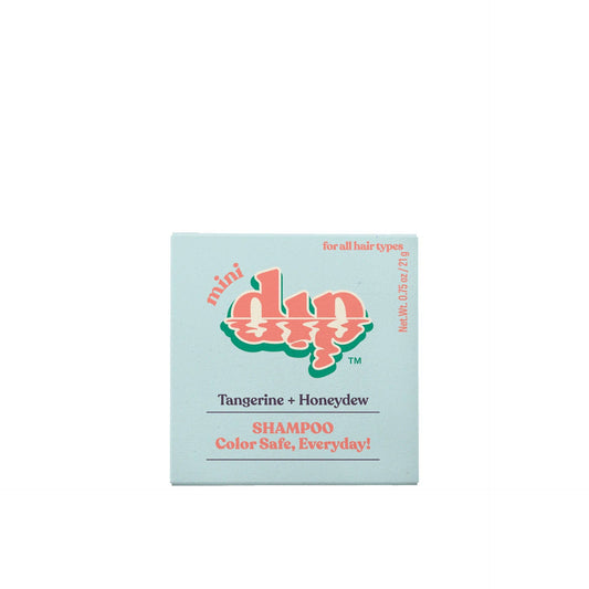 Mini Dip Color Safe Shampoo Bar for Every Day - Tangerine &