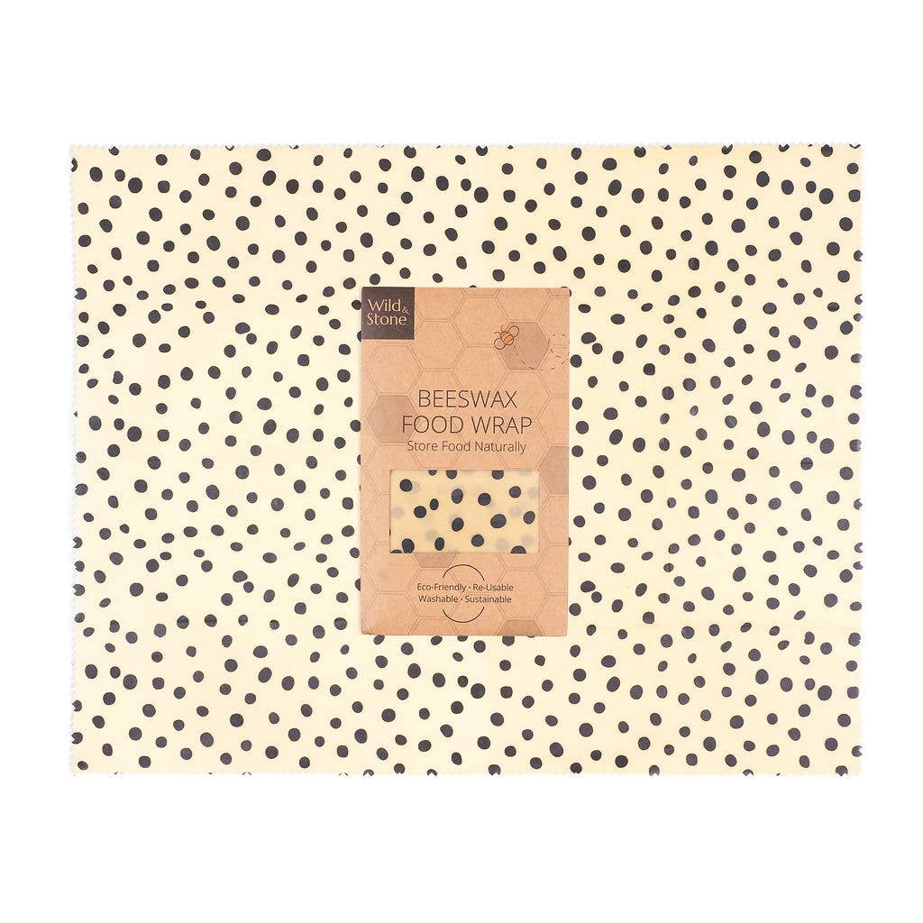 Beeswax Food Wraps - Dalmatian - 1 Pack (XL Bread Wrap)