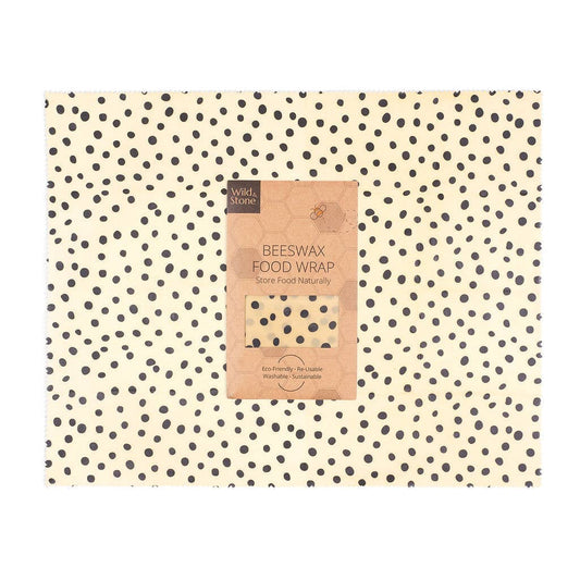 Beeswax Food Wraps - Dalmatian - 1 Pack (XL Bread Wrap)